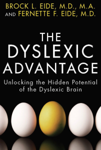 book cover Dyslexia Advantage